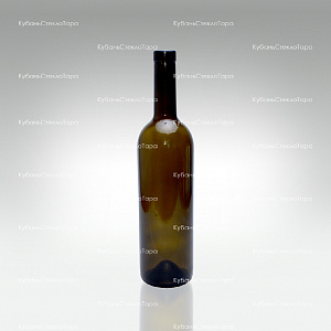 Бутылка 0,750 Бордо оливковая  (20/21/23) стекло оптом и по оптовым ценам в Ижевске