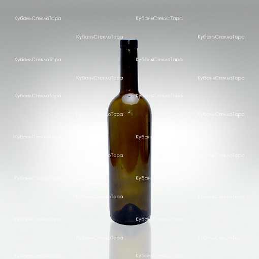 Бутылка 0,750 Бордо оливковая  (20/21/23) стекло оптом и по оптовым ценам в Ижевске
