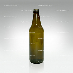 Бутылка 0,500 Варшава кронен оливковая стекло оптом и по оптовым ценам в Ижевске