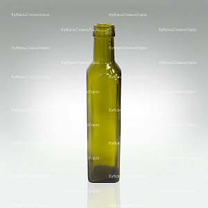 Бутылка 0,250  (31,5)"MARASCA" оливковая стекло оптом и по оптовым ценам в Ижевске