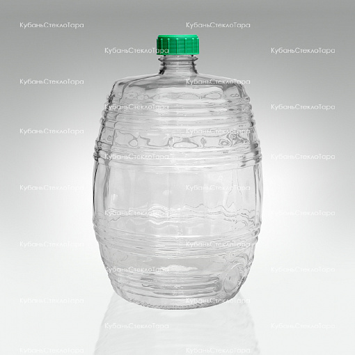 Бутыль 10,0 л Бочонок (прозрачный) стеклянный оптом и по оптовым ценам в Ижевске