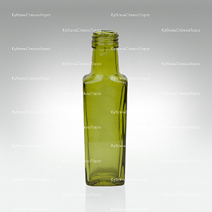 Бутылка 0,100  Гранит ВИНТ (28) Оливковая стекло оптом и по оптовым ценам в Ижевске