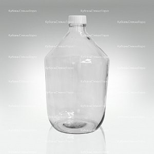 Бутыль 10,0 л Казацкий (прозрачный) стеклянный оптом и по оптовым ценам в Ижевске