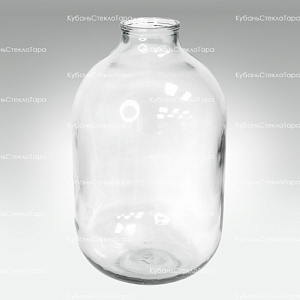 Бутыль 15,0 л (110) прозрачный стеклянный с крышкой оптом и по оптовым ценам в Ижевске