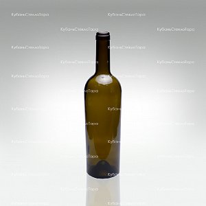 Бутылка 0,750 "Conicа" оливковая (20/21/23) стекло оптом и по оптовым ценам в Ижевске