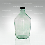 Бутыль 10,0 л Казацкий (зеленый) стеклянный