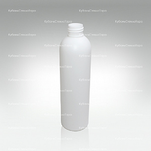 Флакон 0,250 л пластик белый (Din 24/410) оптом и по оптовым ценам в Ижевске