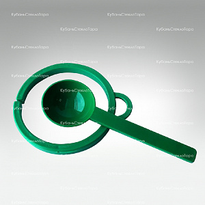 Кольцо и ложка на банку зеленые (82) оптом и по оптовым ценам в Ижевске