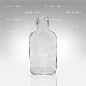 Бутылка 0,100 "Пляшка" стекло оптом и по оптовым ценам в Ижевске