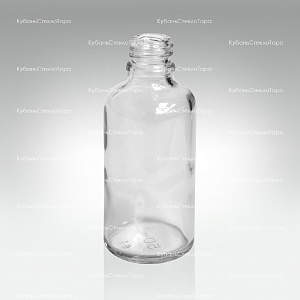 Флакон для капель 0,050 л (18) прозрачное стекло оптом и по оптовым ценам в Ижевске