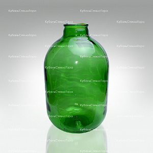 Бутыль СКО 10л (зеленый) стеклянный оптом и по оптовым ценам в Ижевске
